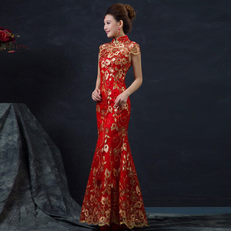 trang phục cưới Trung Quốc 
